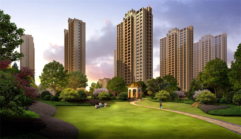 人性化建筑布局引领居住典范 欣欣嘉园启幸福之门